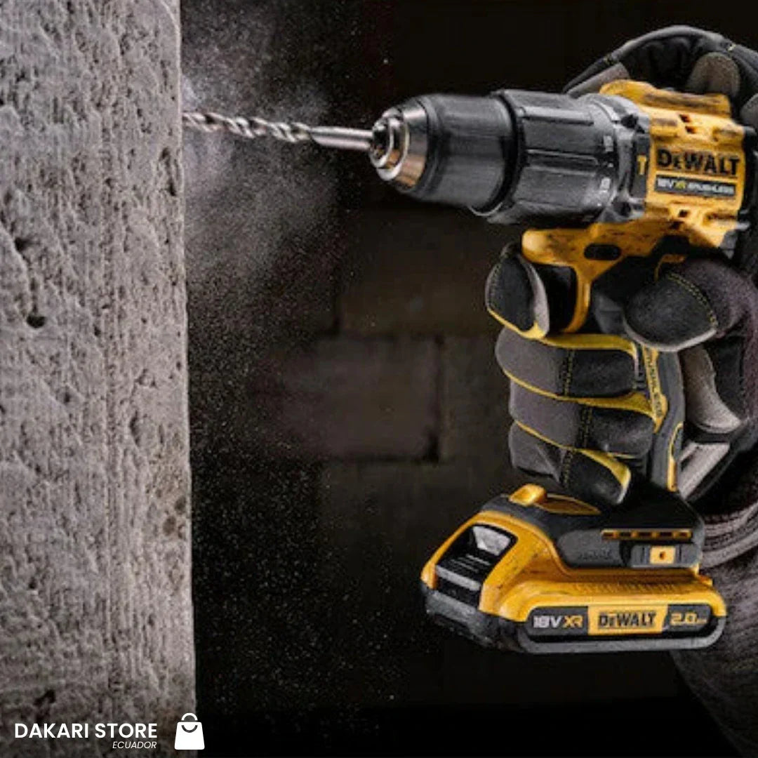Taladro DeWalt™: Taladro Inalámbrico TT + 2 Baterías 1,3ah + Maletín