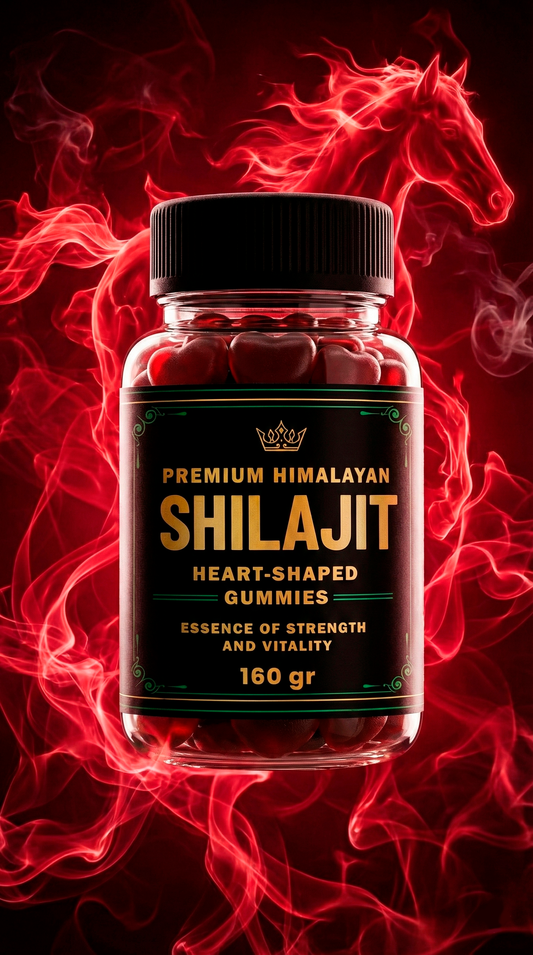 Shilajit Himalaya GG – Virilidad, Energía y Resistencia Natural 8 en 1