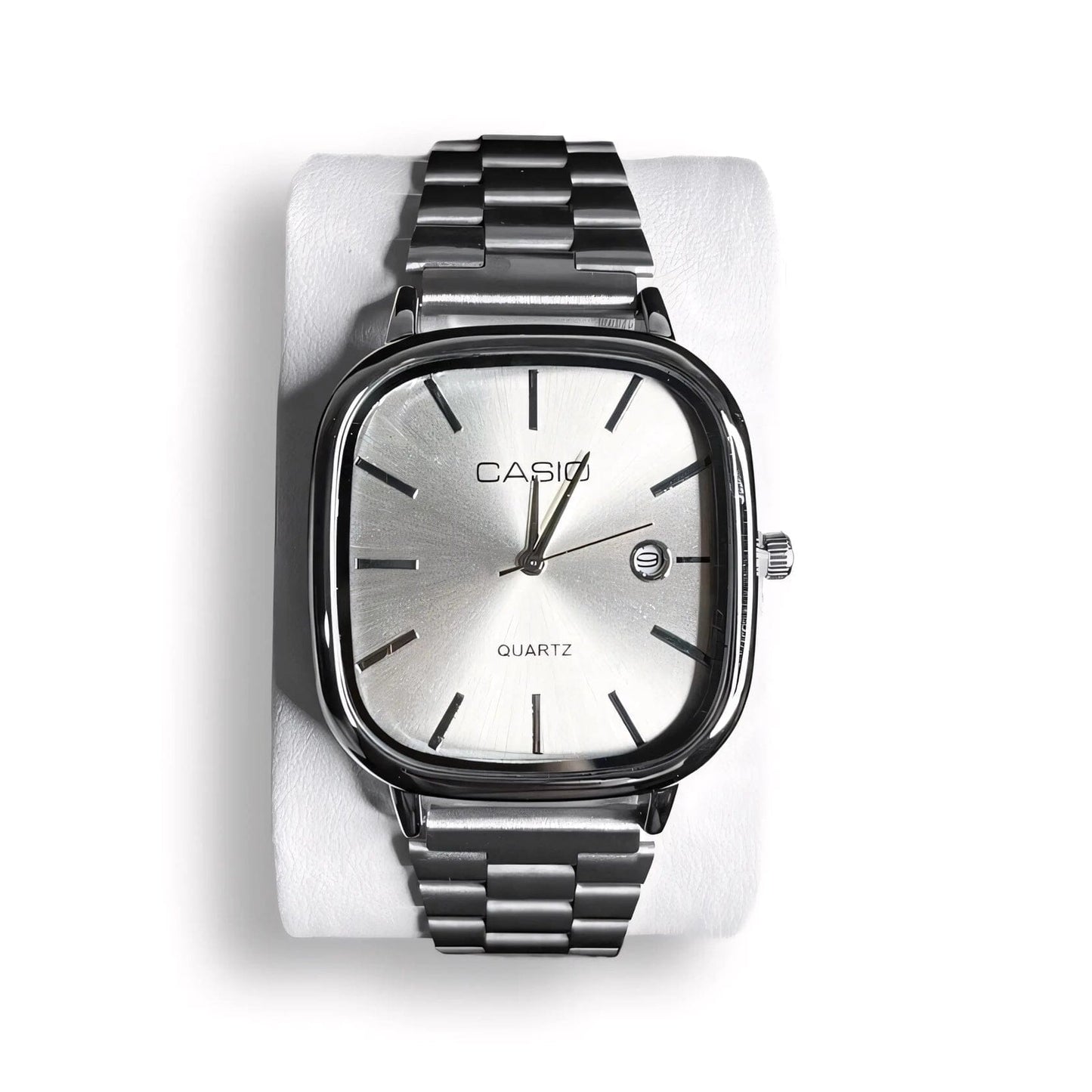 Casio Luxurious 36mm Watch - Water Resistant | Transferred steel LS Silver