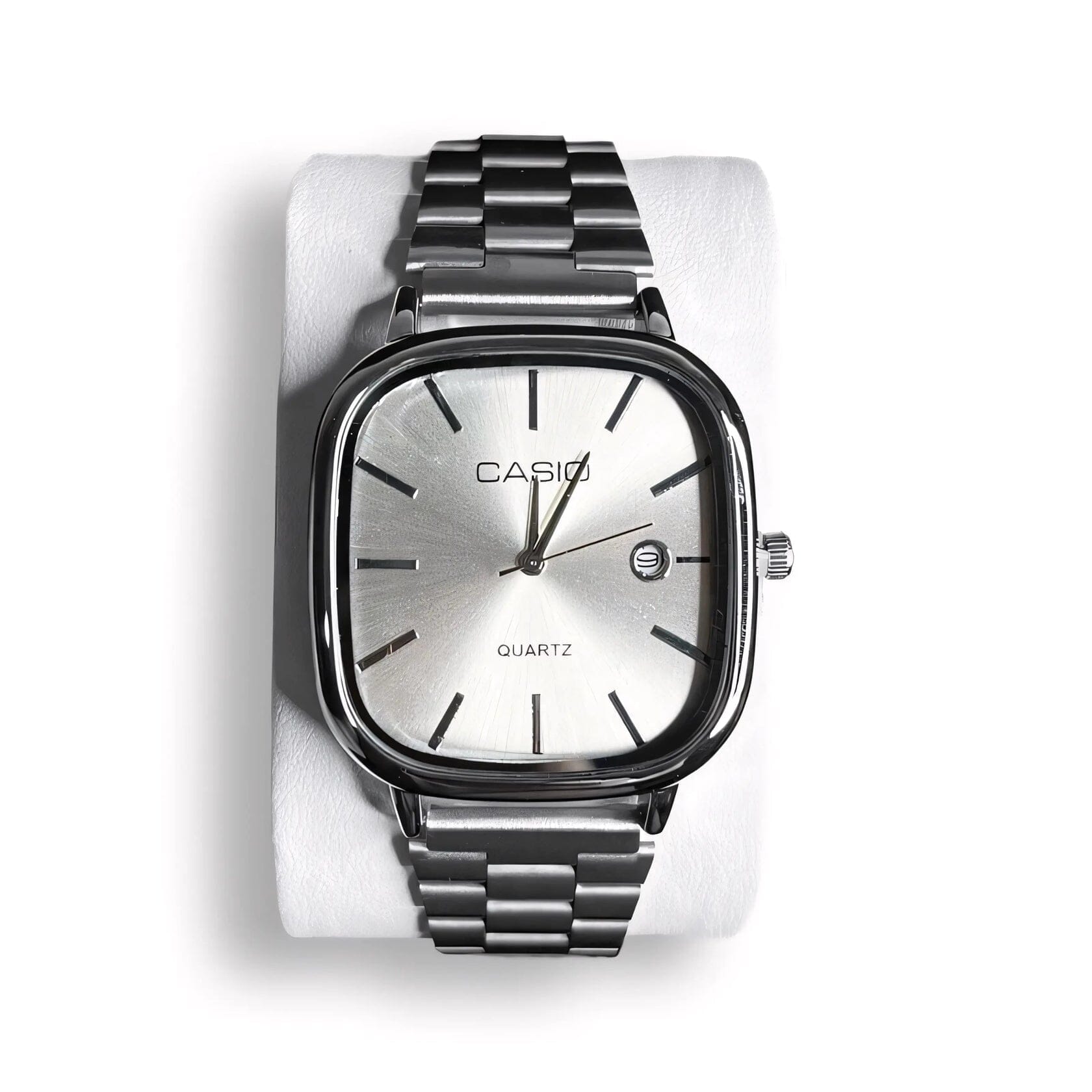 Casio Luxurious 36mm Watch - Water Resistant | Transferred steel LS Silver