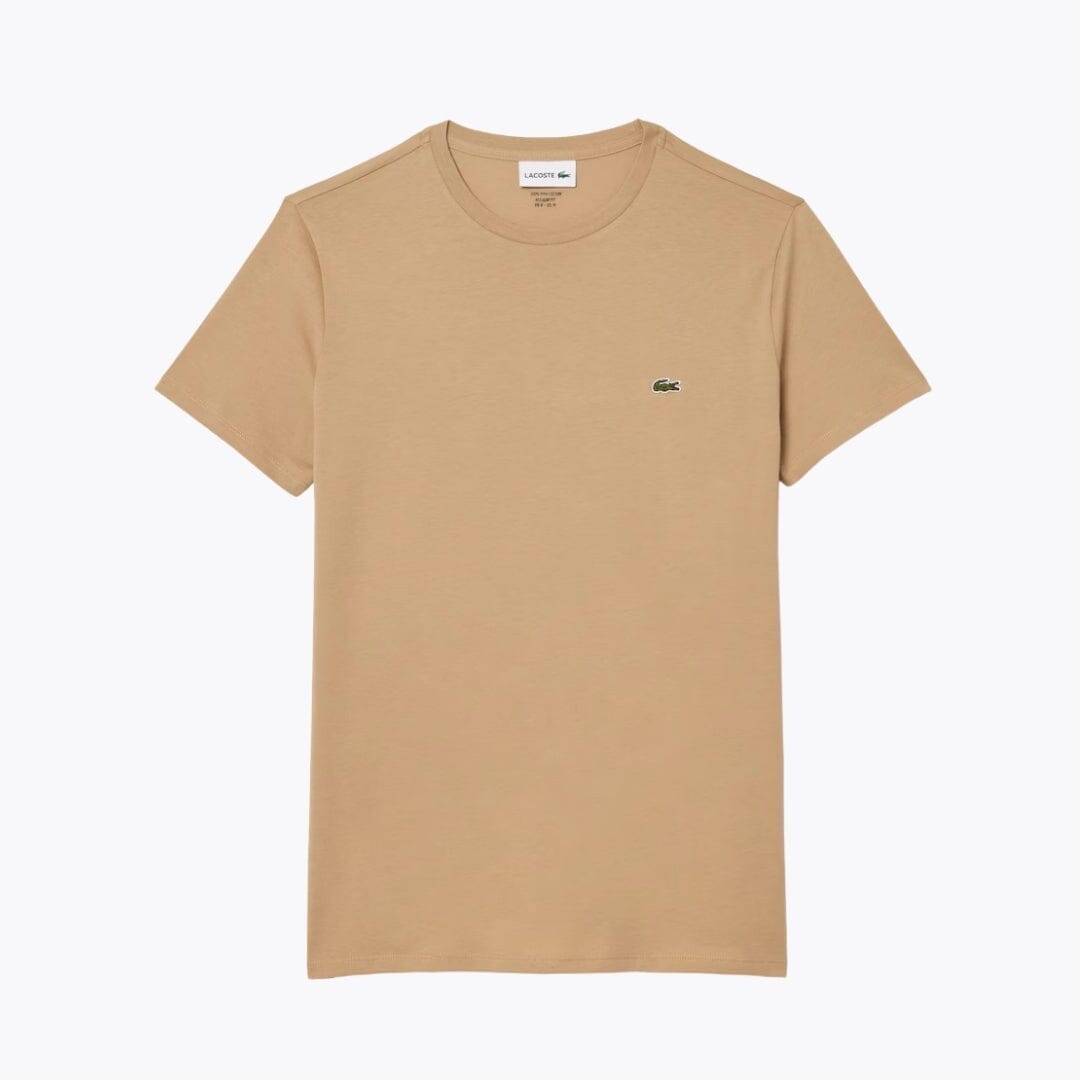 Lacoste Cotton Pima T-Shirt LS Beige S