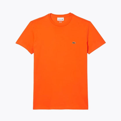 Lacoste Cotton Pima T-Shirt LS Orange S