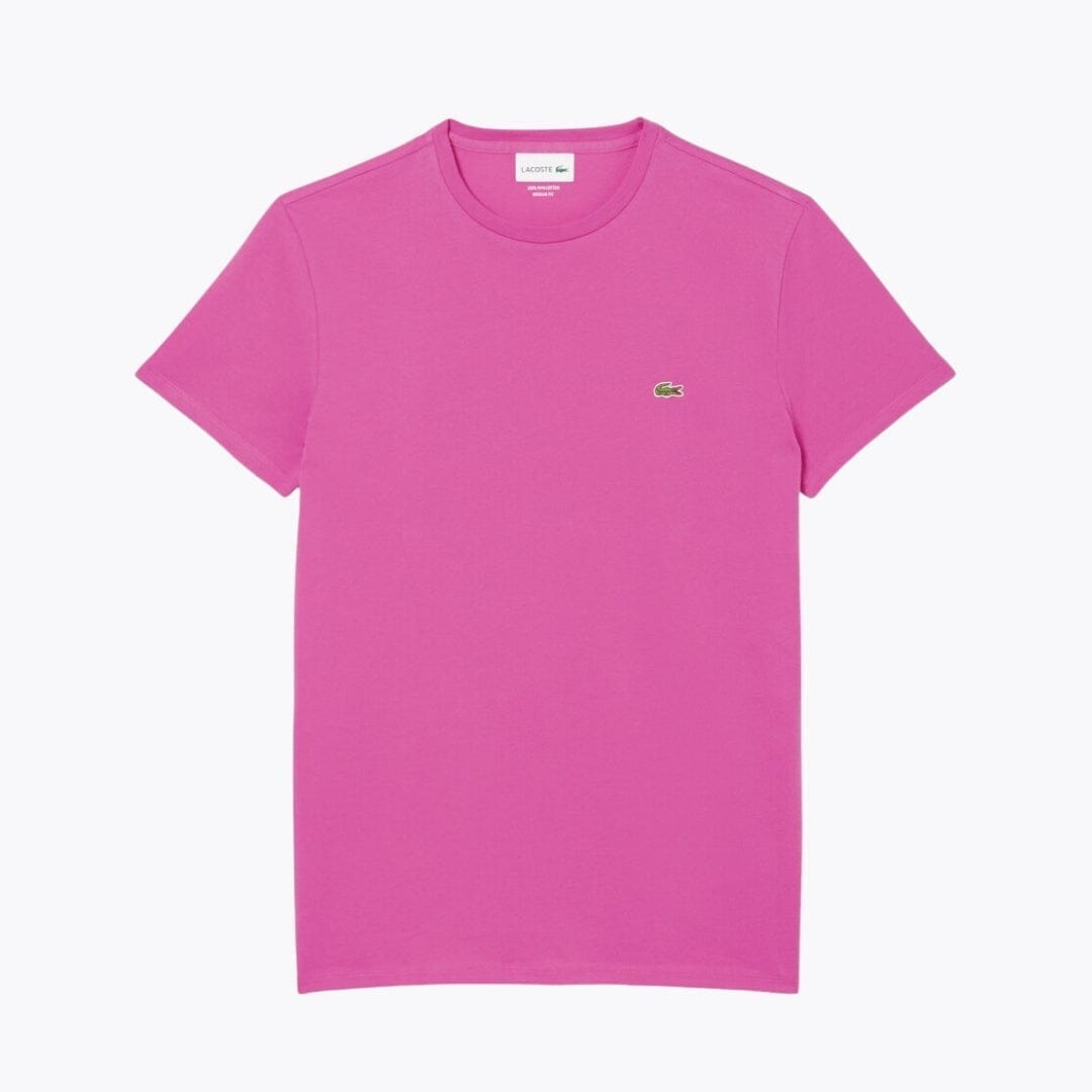 Lacoste Cotton Pima T-Shirt LS Pink S