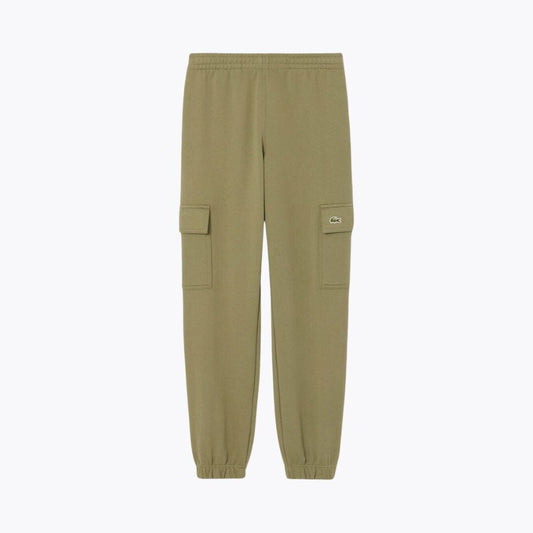 Lacoste Fleece Cargo Sweatpants LS Khaki Green S