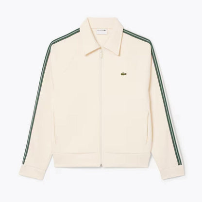 Lacoste French Made Zipped Sweatshirt LS White S