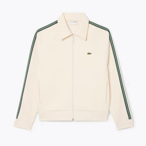 Lacoste French Made Zipped Sweatshirt LS White S