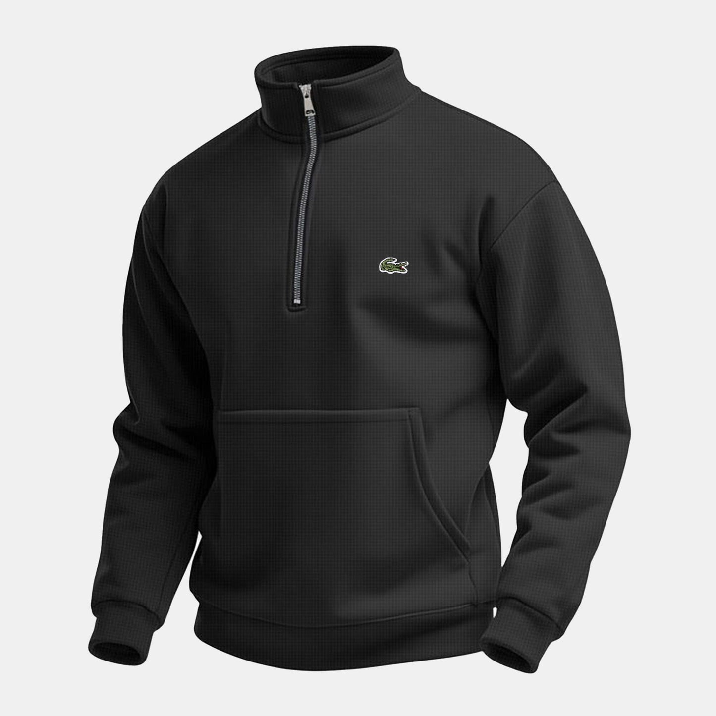 Lacoste Half Zip Sweater LS Black S