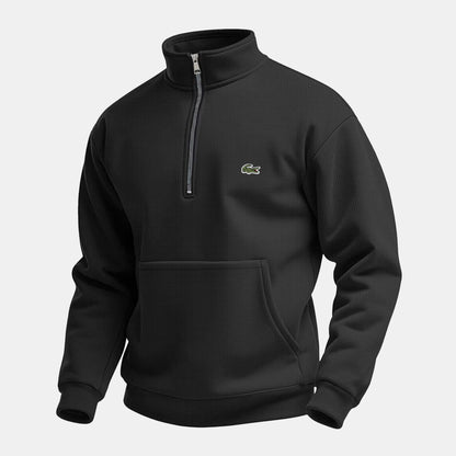 Lacoste Half Zip Sweater LS Black S