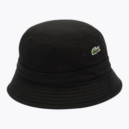 Lacoste Piqué Bucket Hat LS Black