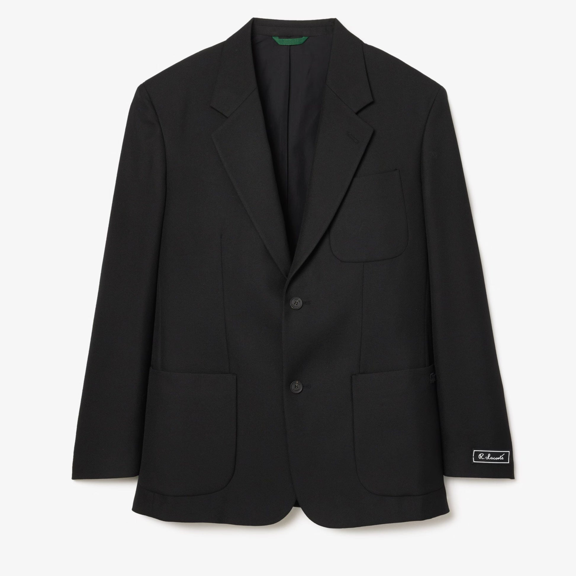 Lacoste Relaxed Fit Blazer LS Black S