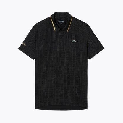 Lacoste Tennis On Court Polo Shirt LS Black S