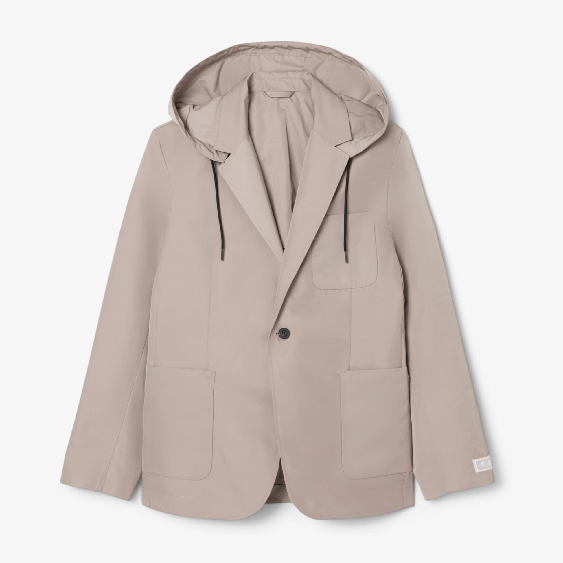 Lacoste Twill Blazer with Hood LS