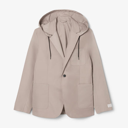 Lacoste Twill Blazer with Hood LS Grey S