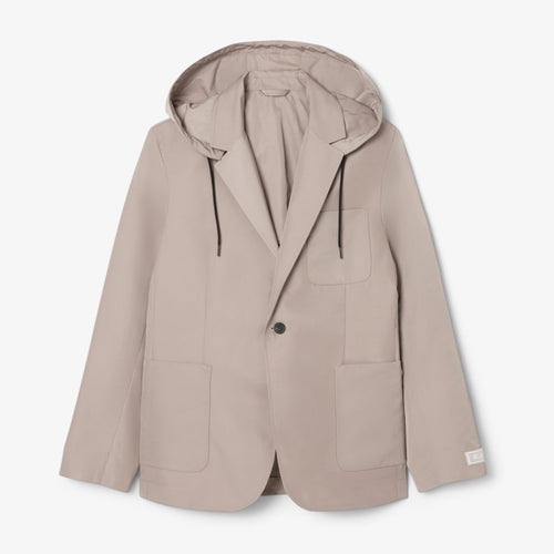 Lacoste Twill Blazer with Hood LS Grey S