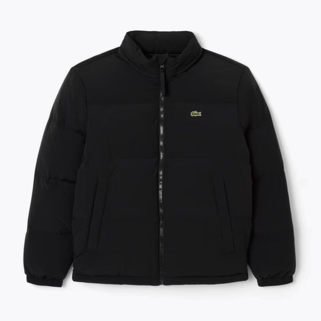 Lacoste Water-Repellent Hooded Down Jacket LS Black S