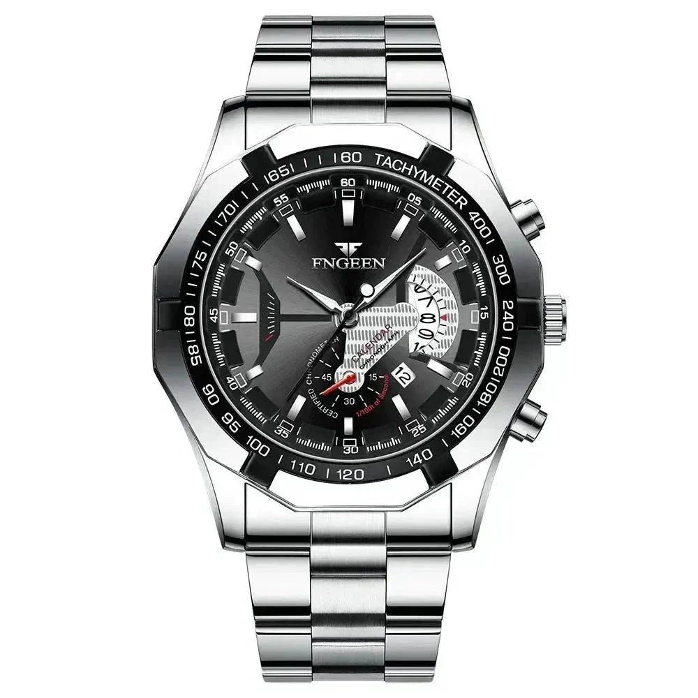 Poedagar Engeen LS Silver Black