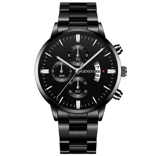 Poedagar Geneva Diplomacy LS Geneva Black Silver