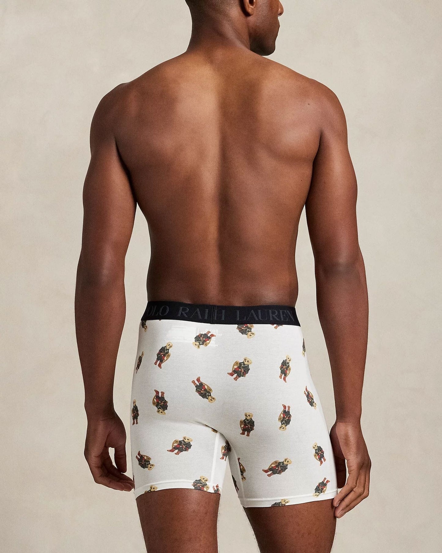 Ralph Lauren 4D-Flex Polo Bear Boxer Brief 3-Pack LS