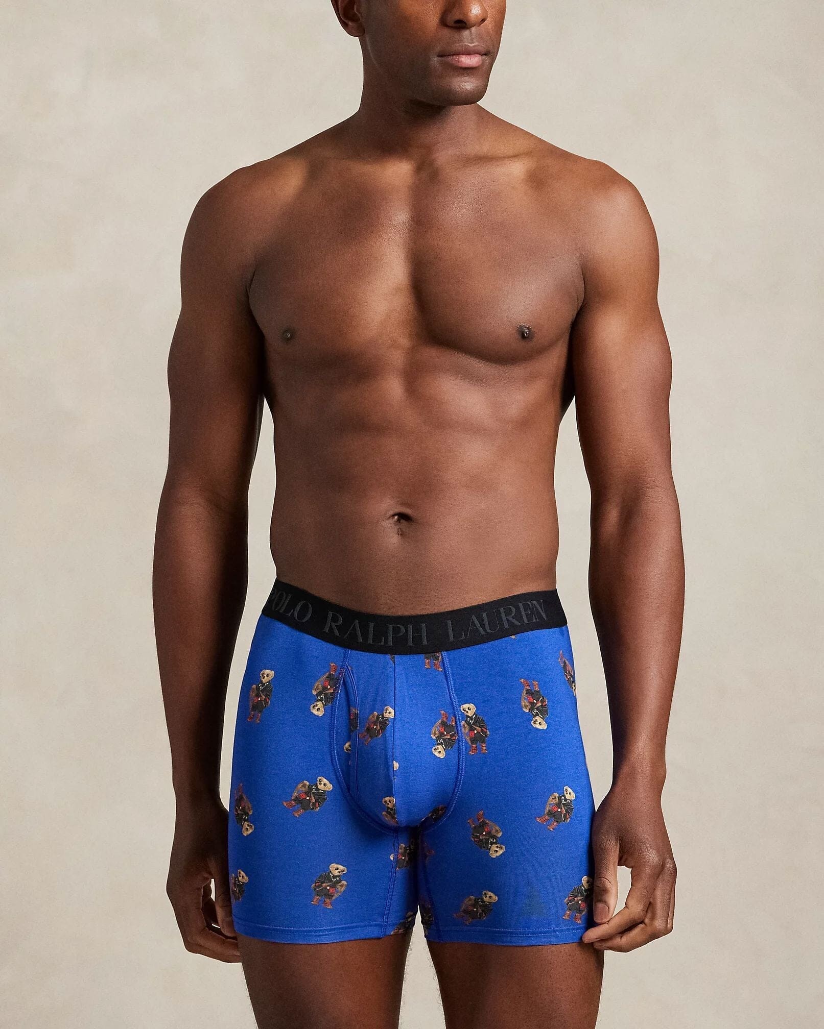 Ralph Lauren 4D-Flex Polo Bear Boxer Brief 3-Pack LS