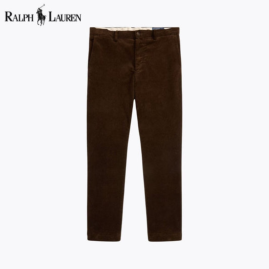 Ralph Lauren Andover Slim Fit Stretch Corduroy Pant LS Cooper Brown 28