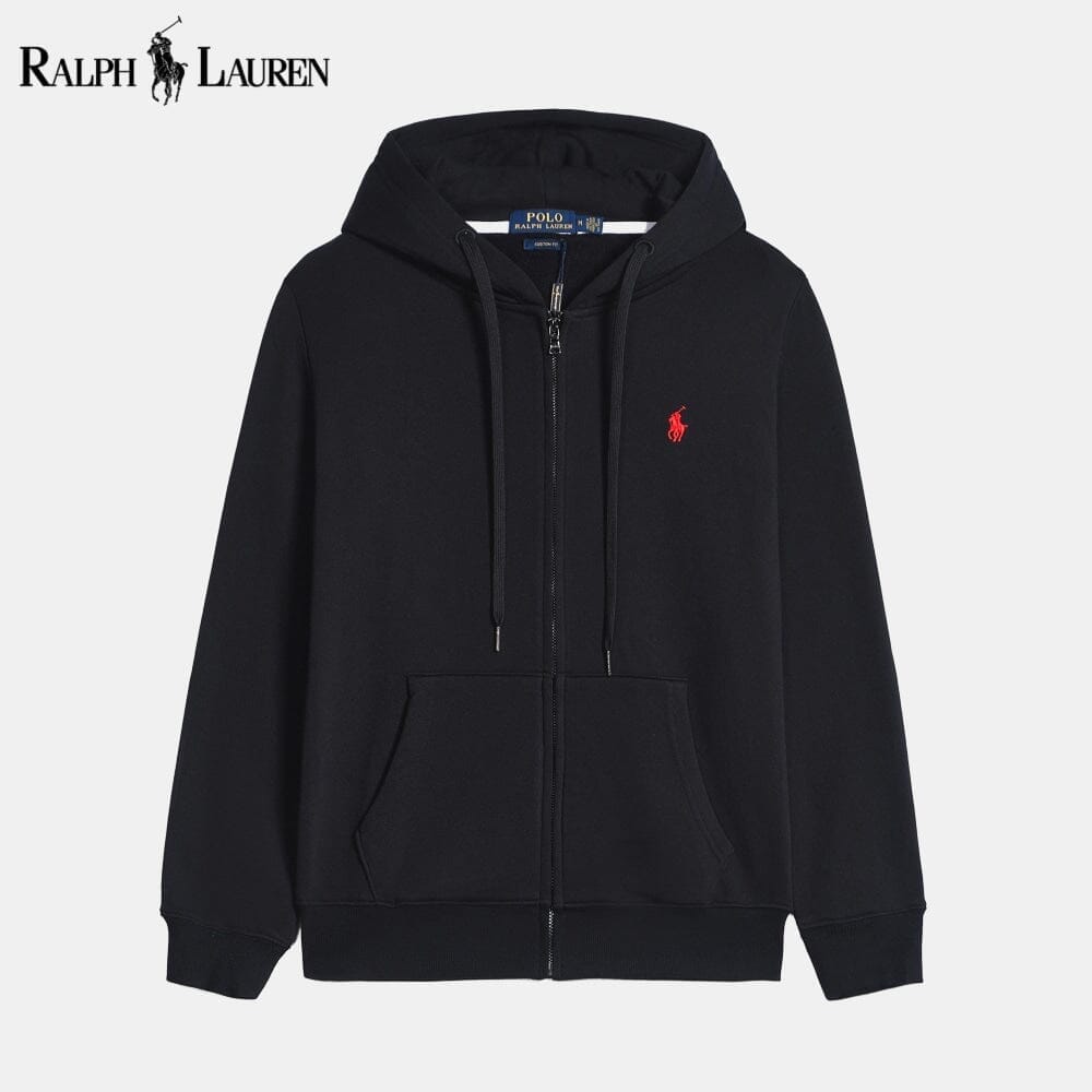 Ralph Lauren Classic Essential Cotton Hoodie LS Black S