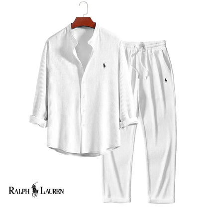 Ralph Lauren Essential Set – Sophistication in Every Detail LS White S