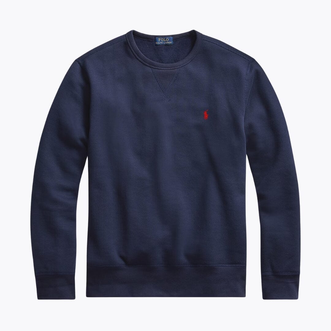Ralph Lauren Fleece Sweatshirt LS Cruise Navy S
