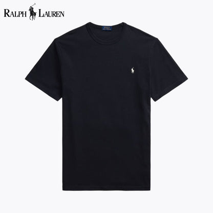 Ralph Lauren Jersey Crewneck T-Shirt LS Black S