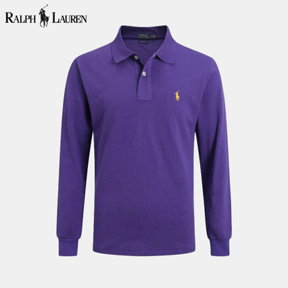 Ralph Lauren Long Slim Fit Dress Shirt LS Purple S