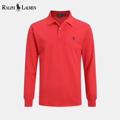 Ralph Lauren Long Slim Fit Dress Shirt LS Red S