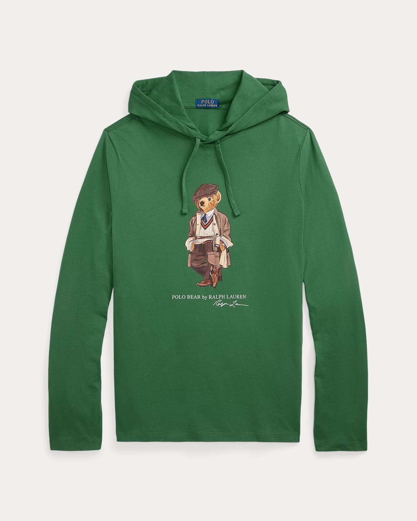 Ralph Lauren Polo Bear Jersey Hooded T-Shirt LS