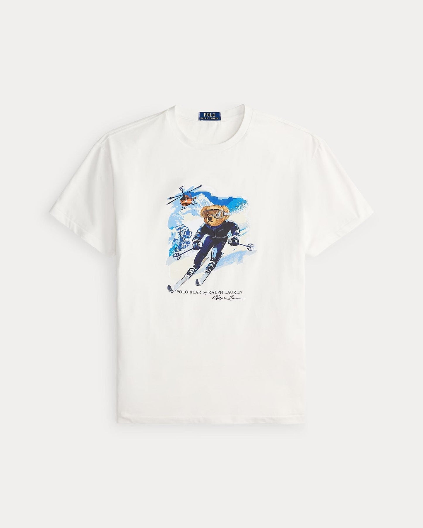 Ralph Lauren Polo Bear Jersey T-Shirt In A Classic Fit LS