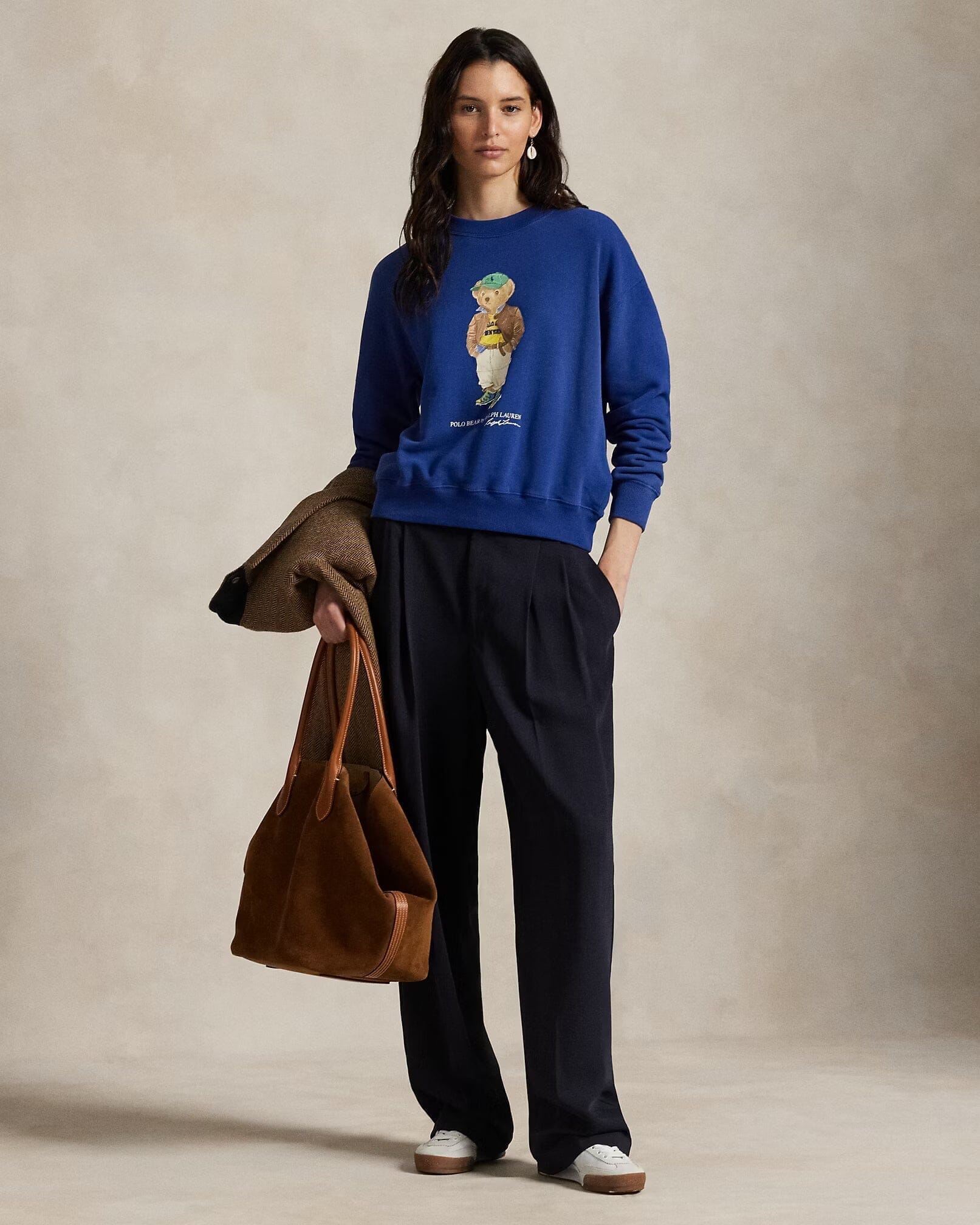 Ralph Lauren Polo Bear Lightweight Fleece Crewneck LS