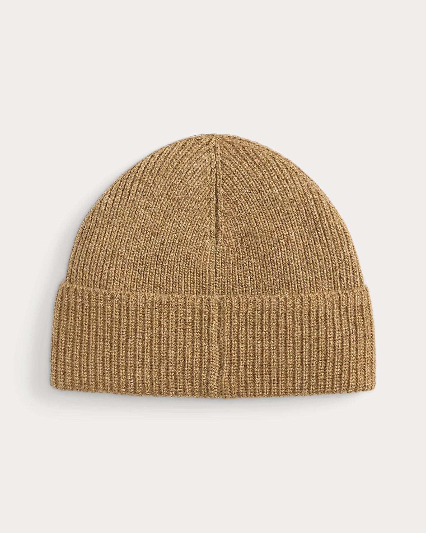 Ralph Lauren Polo Bear Ribbed Knit Hat LS