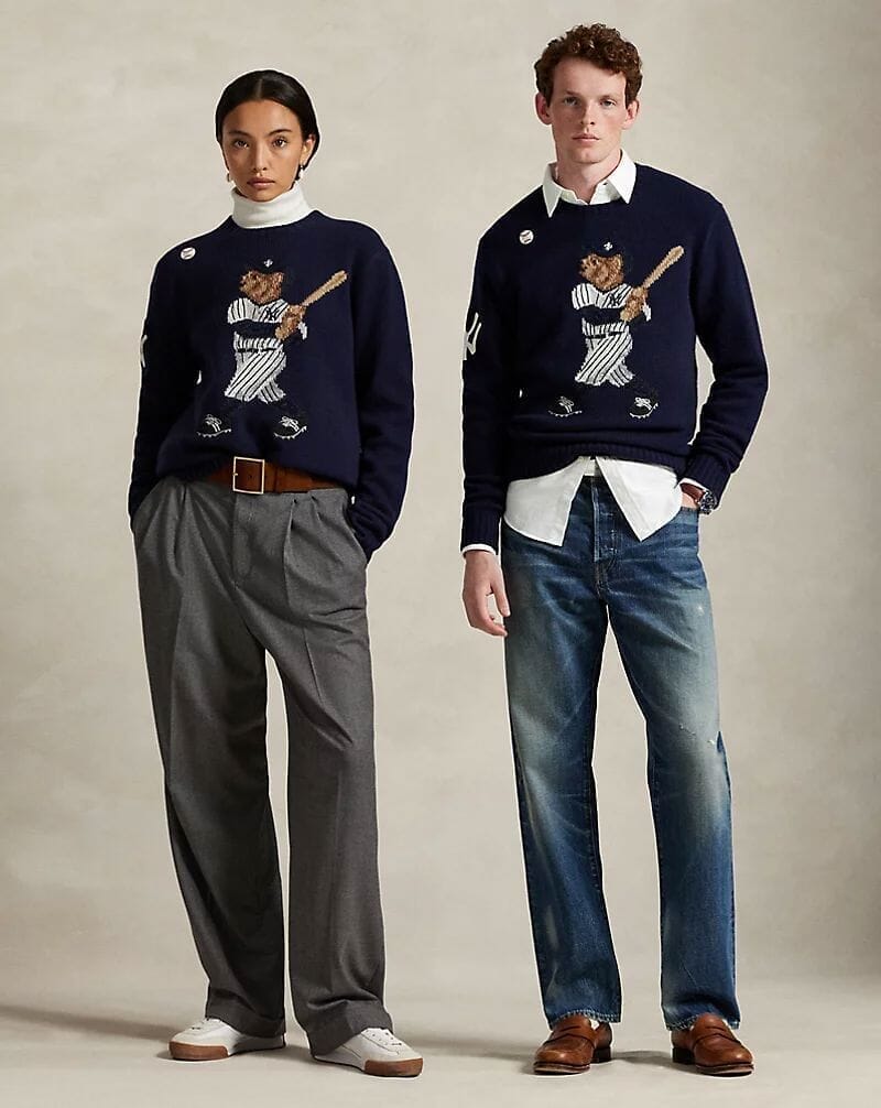 Ralph Lauren Polo Ralph Lauren Yankees Bear Sweater LS