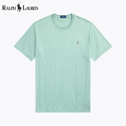 Ralph Lauren Soft Cotton Crewneck T-Shirt LS Green S