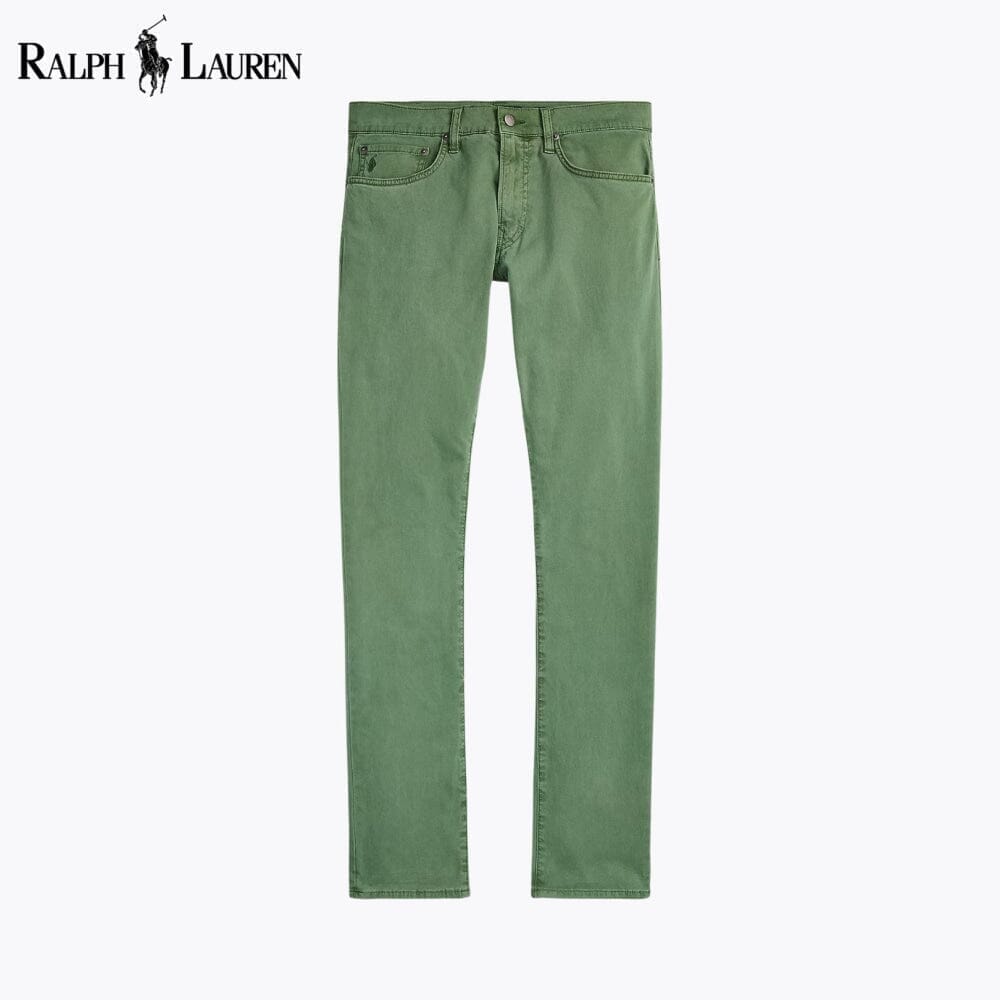 Ralph Lauren Sullivan Slim Stretch Twill Pant LS Green 28