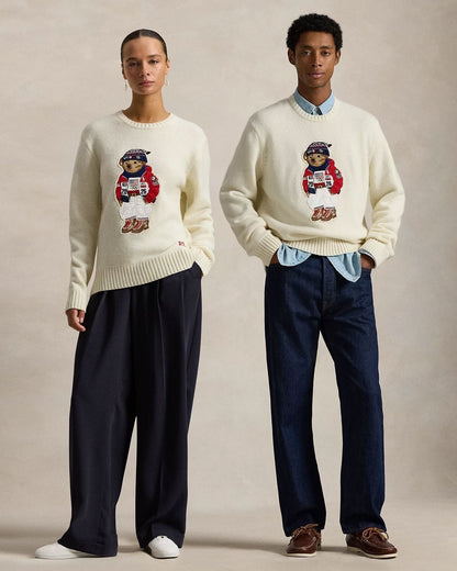 Ralph Lauren Team Usa Polo Bear Sweater LS