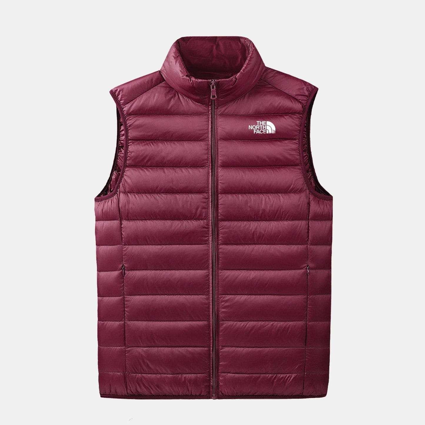 The North Face Lightweight Essential Puffer Jacket LS Raspberry Red S