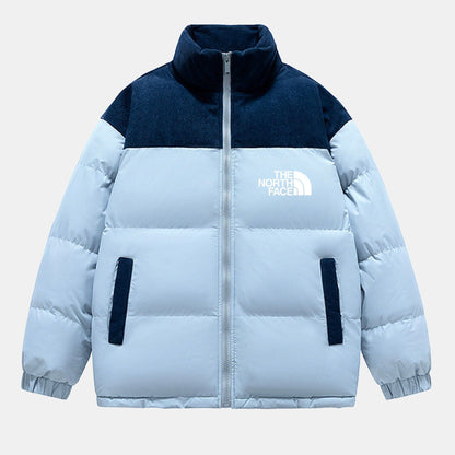 The North Face Nuptse Insulated Down Puffer Jacket LS Blue S