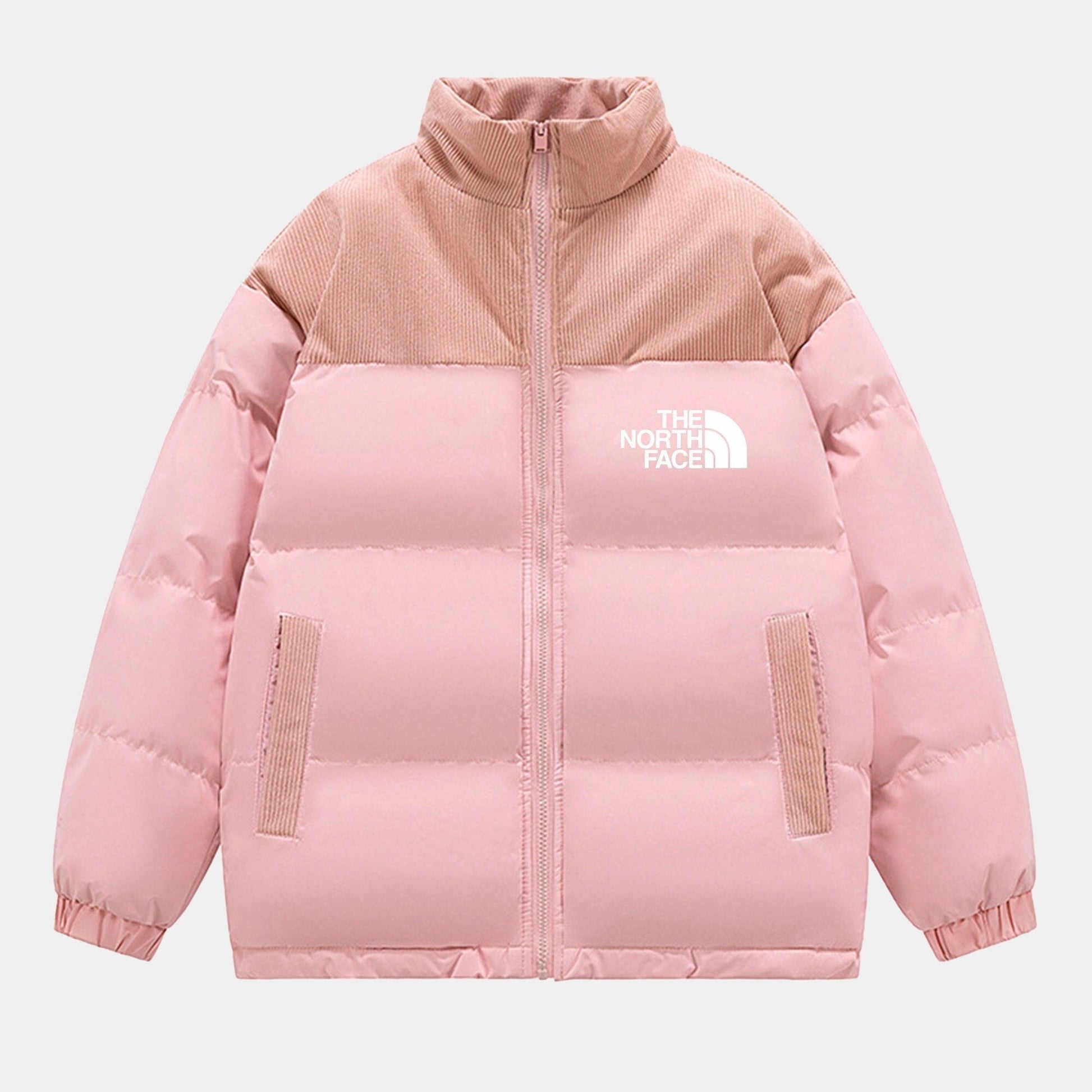 The North Face Nuptse Insulated Down Puffer Jacket LS Pink S