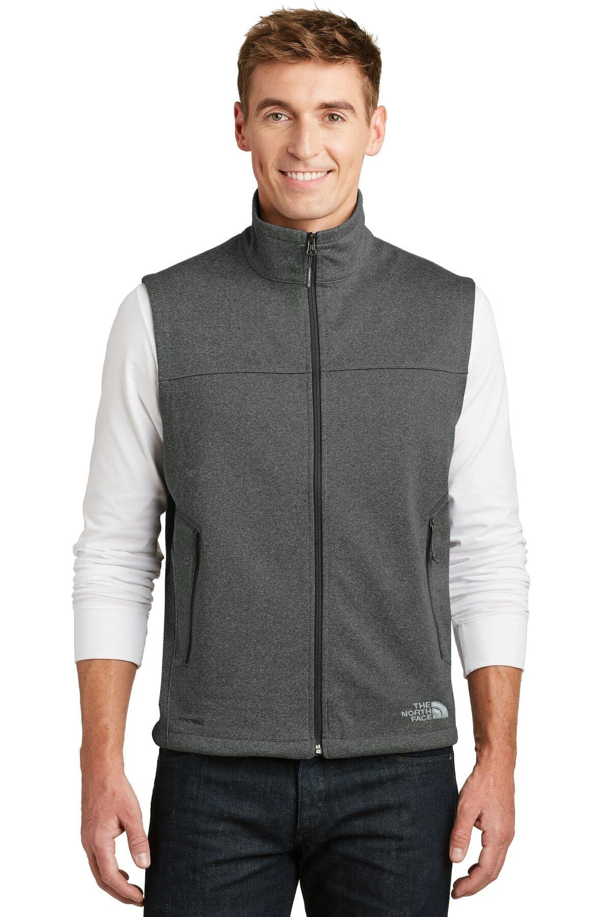 The North Face Ridgewall Soft Shell Vest. LS Dark Grey Heather S