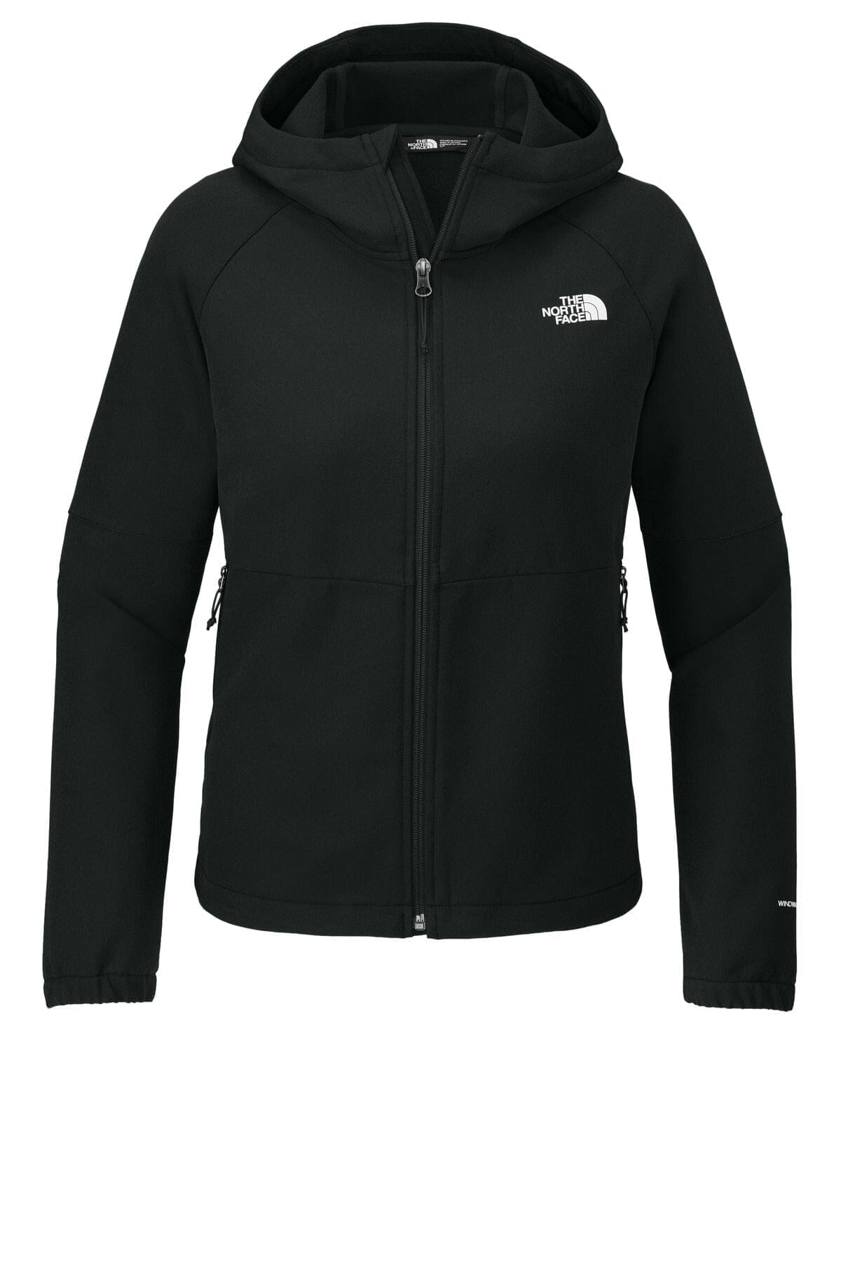 The North Face Women's Barr Lake Hooded Soft Shell Jacket LS Black Heather S