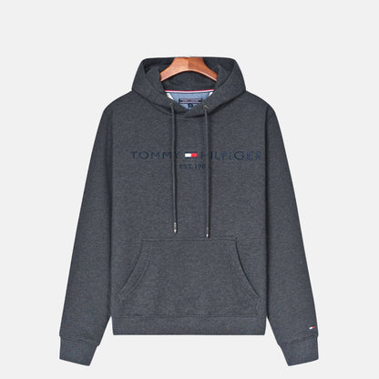 Tommy Hilfiger Felpa Essential Shirt LS Dark Grey S