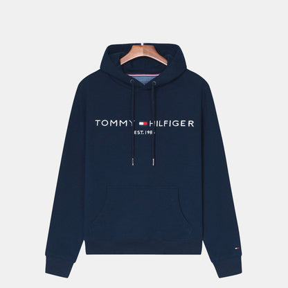 Tommy Hilfiger Premium Cotton Hoodie LS Blue S